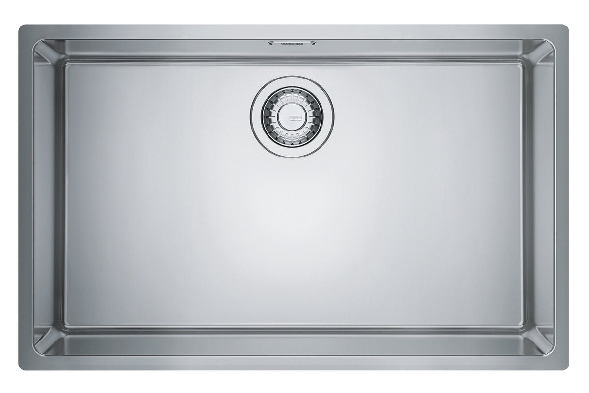 Franke Maris 700mm single bowl sink 50L - 18/10 stainless steel, made in Switzerland - MRX210-70