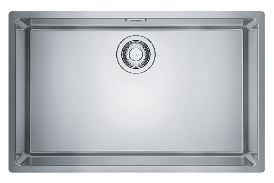 Franke Maris 700mm single bowl sink 50L - 18/10 stainless steel, made in Switzerland - MRX210-70