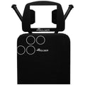 Rolser K-S folding ironing board - black tube, 6 height positions, safety lock system - R-K04016