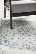 Rug Culture Emotion Medium Multi-coloured Polyester Rug 230x160cm - Jute Weft Backing - EMO77BLUE230X160