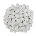 Tuscan Path Decorative Pebbles 1kg 17-19mm Frosted White Glass - SuperSaverAU - view 1