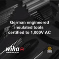Wiha Flat Screwdriver 5.5 x 125mm Insulated VDE 1000V Softfinish - SuperSaverAU - view 4