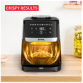 Tefal 5L Silence Essential Air Fryer - Coal Grey, Under 50 Decibels, 10 Presets - EY551H