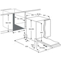 Electrolux 60cm Fully Integrated Dishwasher - 15 Place Settings, MaxiFlex Drawer, AirDry - ESL79200RO