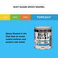 White Knight Rust Guard White Gloss Solvent Based Epoxy Enamel Paint 250ml
