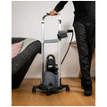 Laurastar IZZI Steam Cart - Foldable Stand, Adjustable Height, Garment Hook, Black - 1570045898