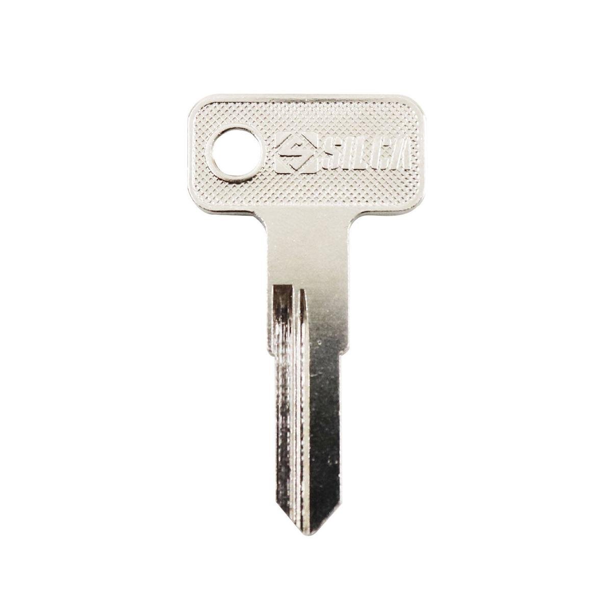 Ehi mer34r Silver Blank Key - Nickel Plated Brass - 54mm x 23mm - Versatile Key Cutting - SuperSaverAU - view 1
