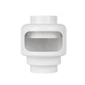 Rain Harvesting 90mm Air Gap - White - Prevents Backflow - 140mm x 200mm - SuperSaverAU - view 2