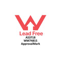 Kinetic 15mm Wall Tap Spindle Extender Lead Free Brass 2 Pack