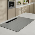 Haier 90cm 500 Series induction cooktop - five zones with Flexi Zone - grey glass - HCI905FTG4