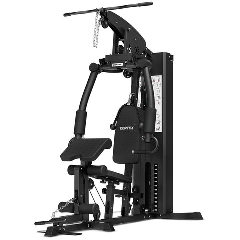 Cortex SS4 single station home gym - 46+ exercises - 73.5kg weight stack - chest and squat station - CSST-SS4