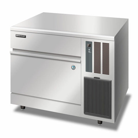 Hoshizaki cube ice maker - stainless steel - crystal clear slow-melting cubes - IM100CNE28