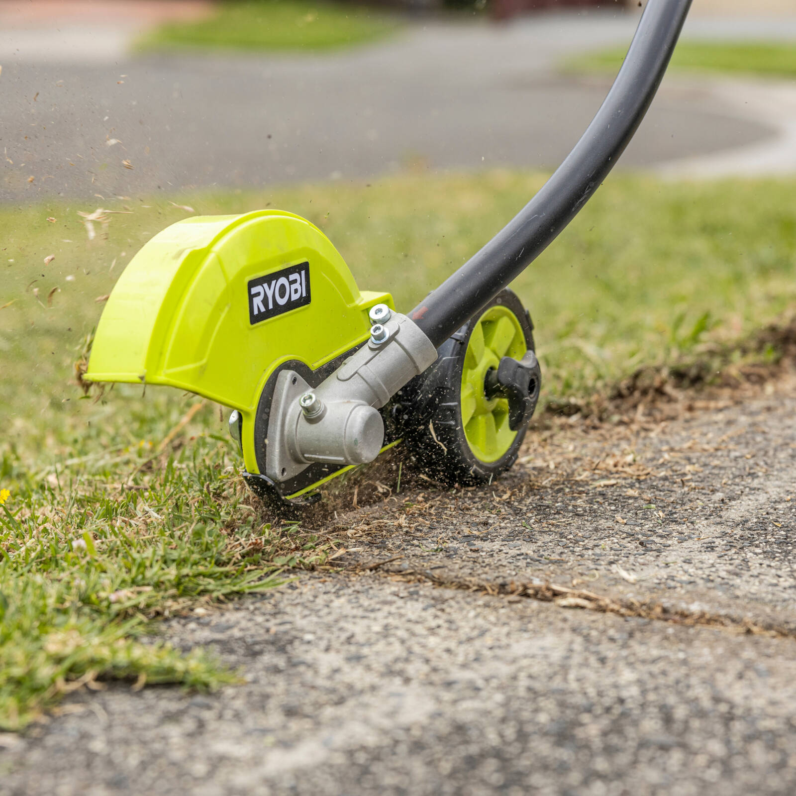 Ryobi Expand-It Edger Attachment - 57mm Max Cut Depth Cordless Lawn Edger Head