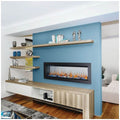 Napoleon CLEARion Elite 50 See-Through Built-In Electric Fireplace - Dual-Zone Heat - NEFBD50HE-AU