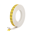 Raven RP48 5000mm White Self Adhesive EPDM Rubber Weather Strip