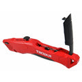 Trojan Retractable Utility Knife - Zinc Alloy - 3 SK5 Blades - 71.6mm x 12.7mm x 245mm - SuperSaverAU - view 3
