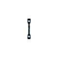 Taskmaster 5mm Black 316 Stainless Steel Wire Eye Strap 12 Pack
