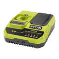 Ryobi 18V ONE+ 8A Rapid Charger RC18180 - Wall Mountable - USB Ports - 160mm x 65mm x 210mm - SuperSaverAU - view 4