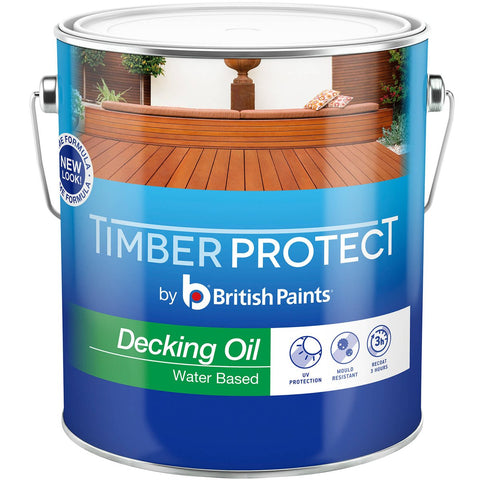 Timber Protect Decking Oil 4L Water Based UV Protection Easy Clean - SuperSaverAU - view 1