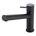 Mondella Resonance 35mm Matte Black Pin Lever Sink Mixer - 4 Star WELS, 7.5L/min