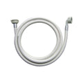 BOSTON 2m Double Ended Washing Machine and Dishwasher Inlet Hose White PVC Braided