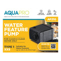 Aquapro AP210 Tabletop Water Feature Pump - 25cm - Compact - Energy Efficient - SuperSaverAU - view 2