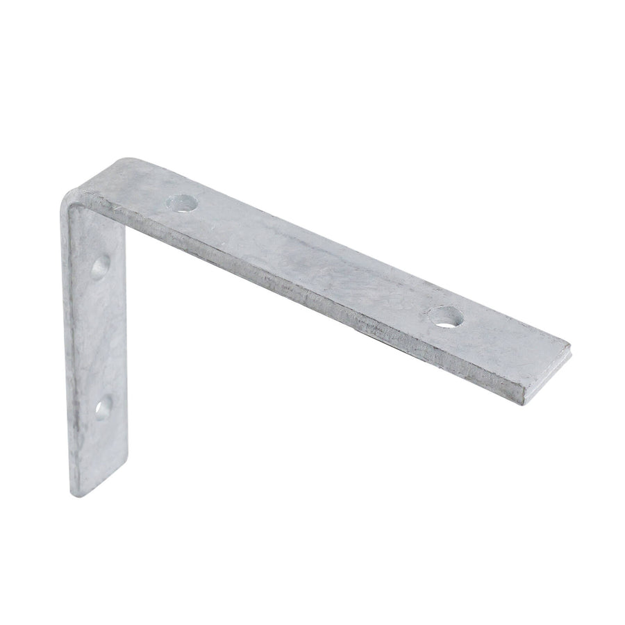 Carinya 125 x 100mm Heavy Duty Galvanised Steel Angle Bracket Indoor Outdoor