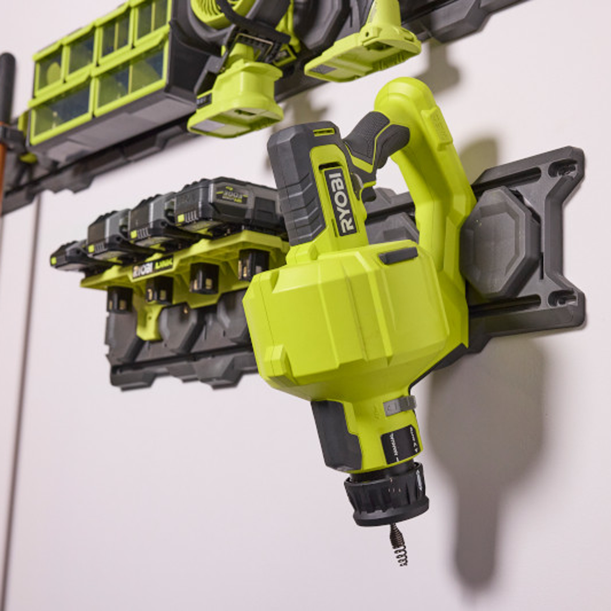 Ryobi 18V One Drain Auger Tool Only - 7.6m Reach - Clears Blockages - SuperSaverAU - view 3