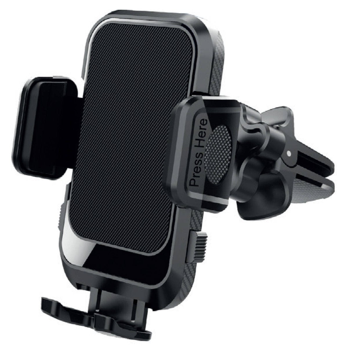 Antsig 2 in 1 Car Phone Mount - Adjustable Cradle - Suction & Vent Mount - 4" to 7" - SuperSaverAU - view 3