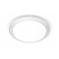 Brilliant Charlton 22W LED Oyster Ceiling Light 43cm Acrylic Silver - SuperSaverAU - view 1