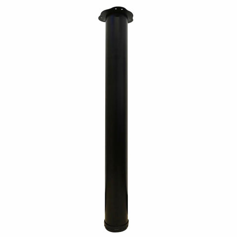 Adoored Black Round Adjustable Furniture Leg 76 x 710mm - 1 Pack - SuperSaverAU - view 1
