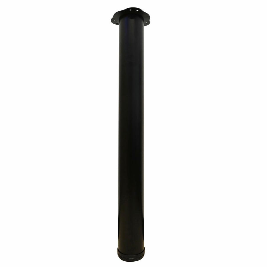 Adoored Black Round Adjustable Furniture Leg 76 x 710mm - 1 Pack - SuperSaverAU - view 1