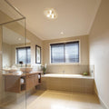IXL Tastic Bathroom Heat Fan Light - 2 x 375W - Plastic - Instant Warmth - SuperSaverAU - view 2
