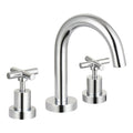 Mondella Resonance Chrome 1/2 Turn Cross Handle Basin Set, 7.5L/min 4 Star WELS