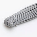 Daytek 30m Grey Clothesline Replacement Cord, 3.5mm Nylon Core, UV-Stabilised PVC Coating