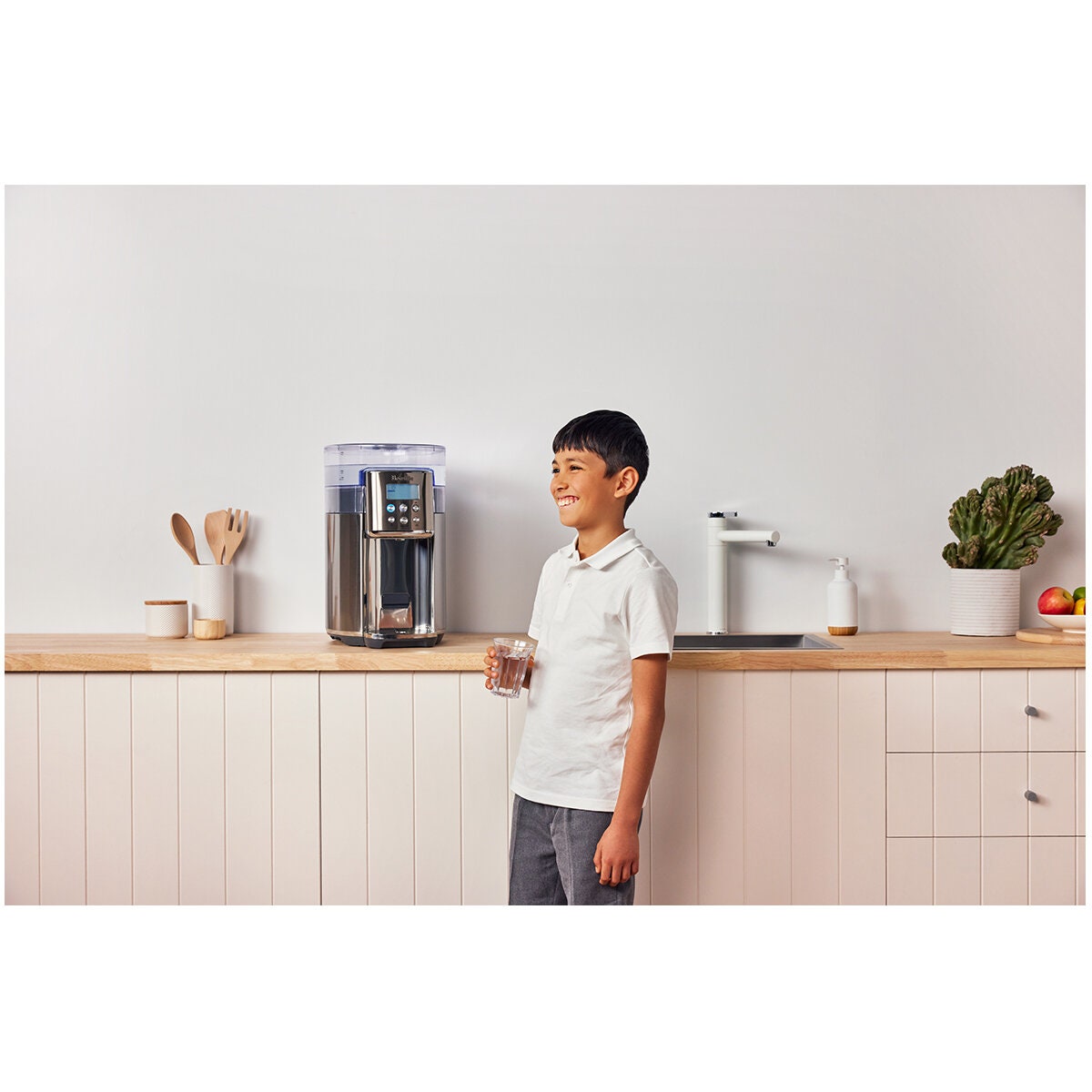 Breville the AquaStation chilled and hot water dispenser - brushed stainless steel - LWA600BSS2IAN1