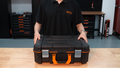 Tactix Technician Case Black/Orange Polypropylene