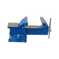 Irwin Record 150mm Mechanics Vice Steel Swivel Base with Hardened Anvil