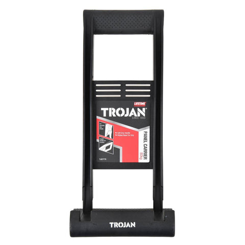 Trojan Panel Carrier - 80Kg Capacity - Angled Handle - Ribbed Base - 164mm x 355mm x 70mm - SuperSaverAU - view 1