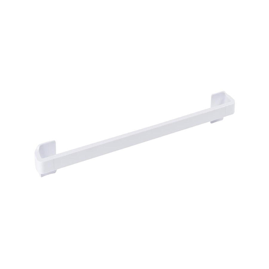 Naleon 50cm Self Adhesive Towel Rail - White - Durable ABS Plastic - Easy Installation - SuperSaverAU - view 1