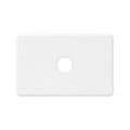 DETA X6 One Gang Grid Plate - 1 Gang - Polycarbonate - Modern Design - SuperSaverAU - view 1
