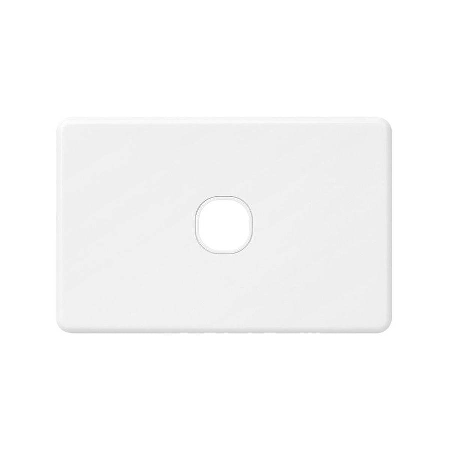 DETA X6 One Gang Grid Plate - 1 Gang - Polycarbonate - Modern Design - SuperSaverAU - view 1