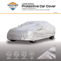 Weathershield Outdoor Sedan Car Cover - 1500mm x 4900mm - Silver - Weather-Resistant - SuperSaverAU - view 2