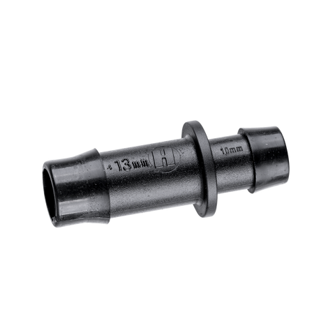 Holman Barbed Poly Joiner - 13mm x 10mm - Plastic - Inline Takeoff - SuperSaverAU - view 1