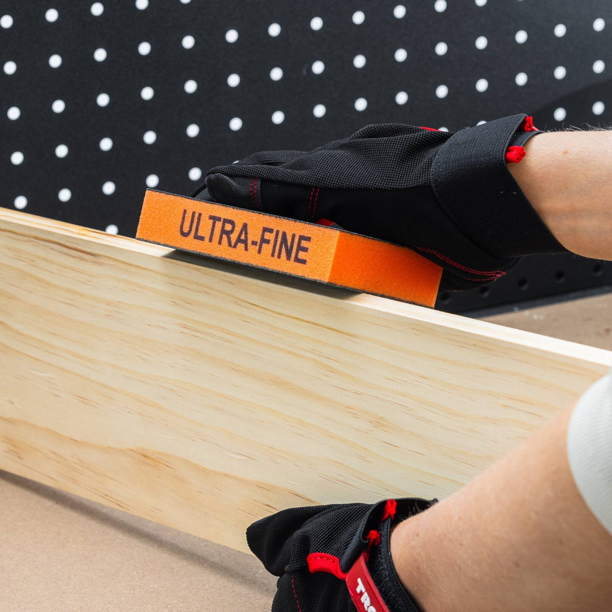 Trojan Jumbo Sanding Sponge - 76 x 127 x 25mm - Foam - Wet or Dry Use - SuperSaverAU - view 4