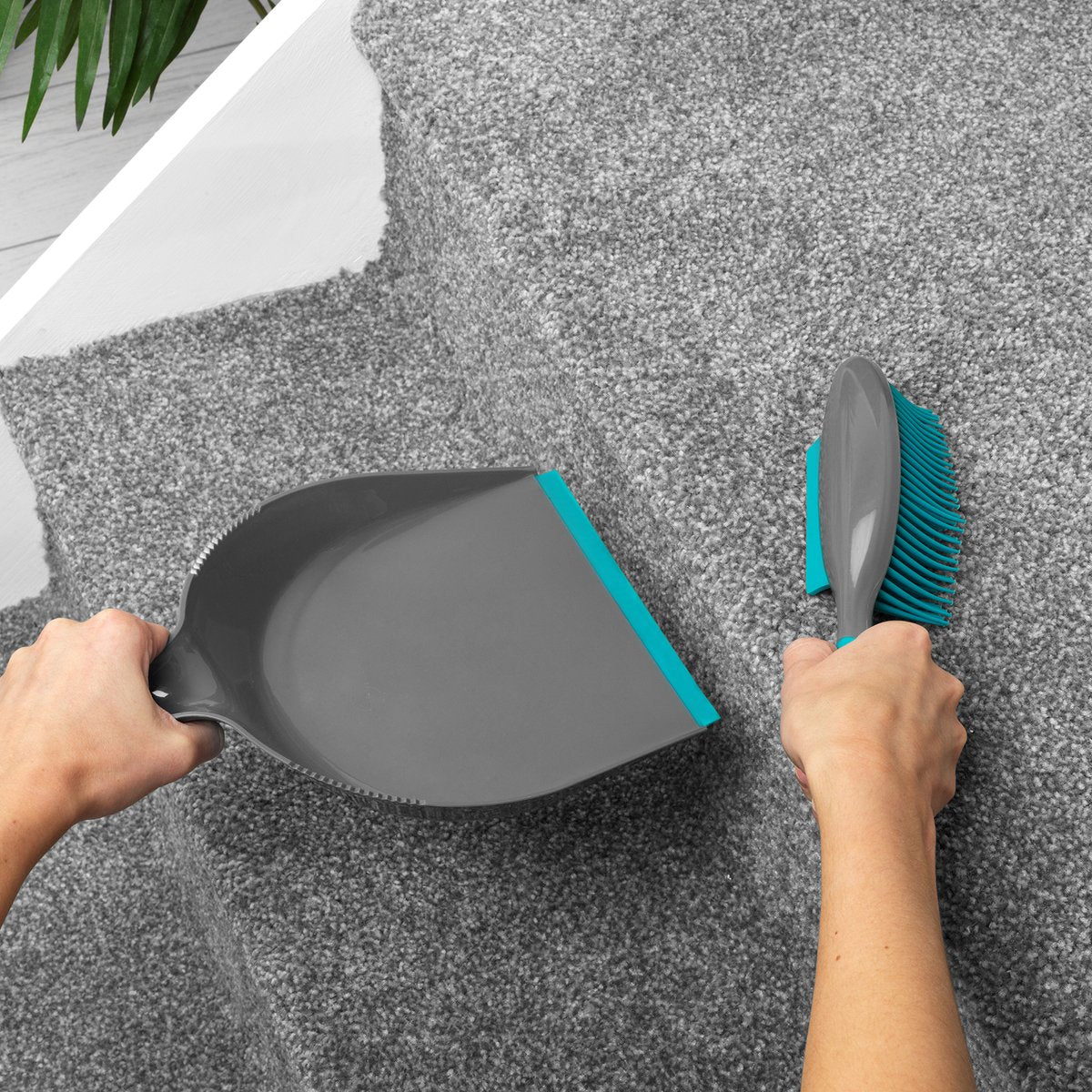 Beldray Pet Plus Dustpan and Brush Set - 305mm x 230mm - Compact Cleaning Solution - SuperSaverAU - view 3