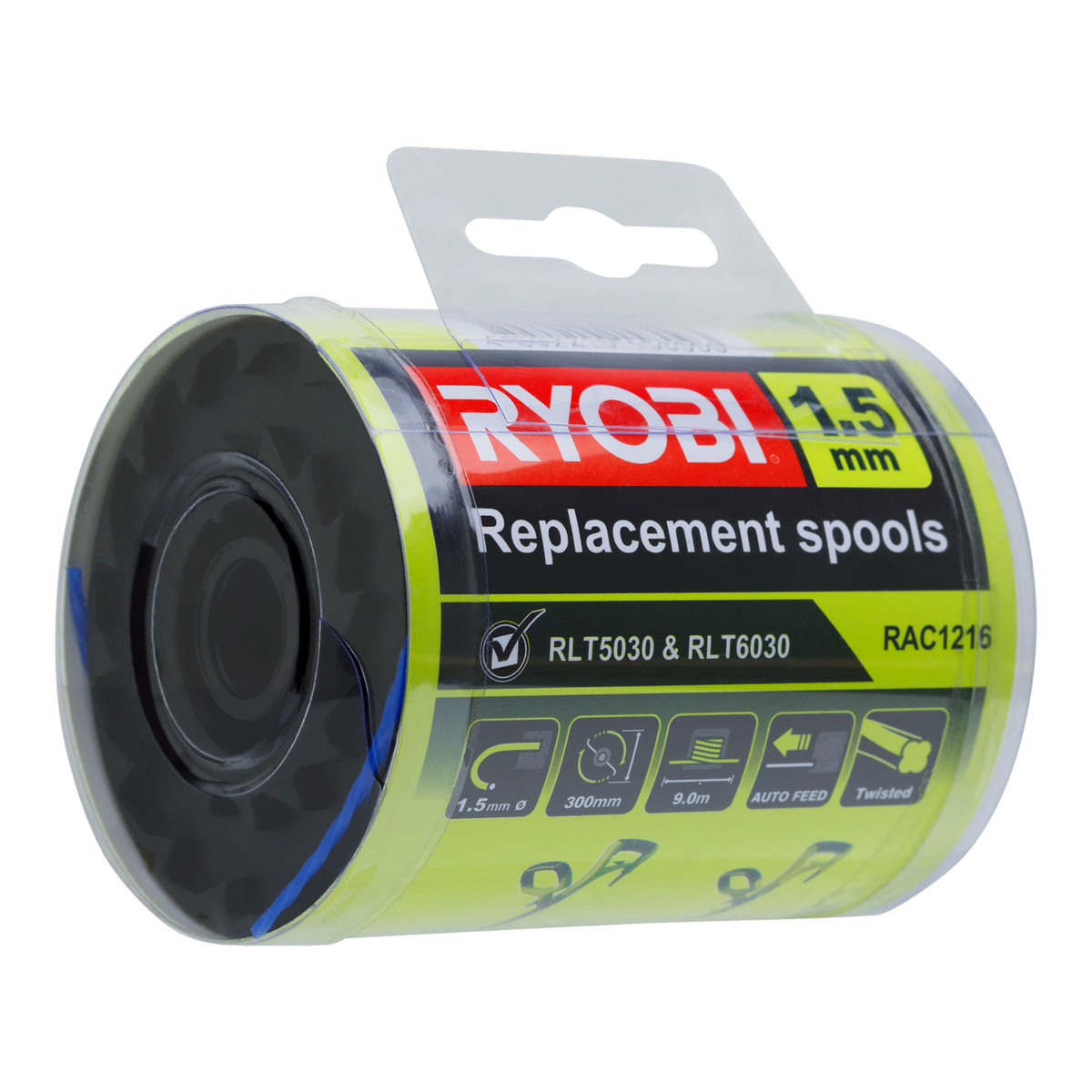 Ryobi Replacement Spools - 1.5mm - Twist Line - 3 Pack - SuperSaverAU - view 5