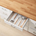 The Container Store 5 piece kitchen drawer pack 3 - Expandable utensil tray and deep organisers - VTCS-DRAW-P3