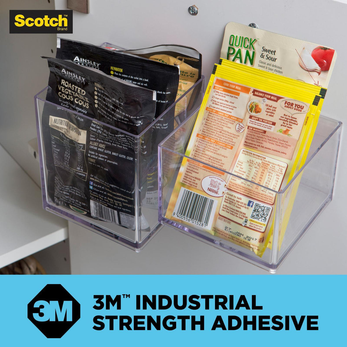 Scotch Clear Mount Double-Sided Mounting Tape 2.54cm x 1.52m