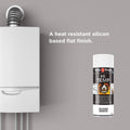 White Knight Hi Temp Spray Paint 300g Gloss White Heat Resistant - SuperSaverAU - view 3